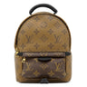 ルイヴィトン LOUIS VUITTON リバース パームスプリングス バックパック MINI M42411 モノグラムリバース モノグラムキャンバス 2WAYバッグ ゴールド金具 茶