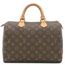 ルイヴィトン LOUIS VUITTON スピーディ30 M41526 モノグラム モノグラムキャンバス ハンドバッグ ゴールド金具 茶 ボストン 鍵・パドロック欠品