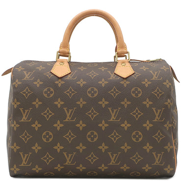 ルイヴィトン LOUIS VUITTON スピーディ30 M41526 モノグラム モノグラムキャンバス ハンドバッグ ゴールド金具 茶 ボストン 鍵・パドロック欠品