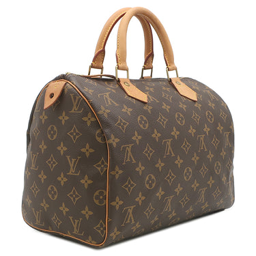 ルイヴィトン LOUIS VUITTON スピーディ30 M41526 モノグラム モノグラムキャンバス ハンドバッグ ゴールド金具 茶 ボストン 鍵・パドロック欠品