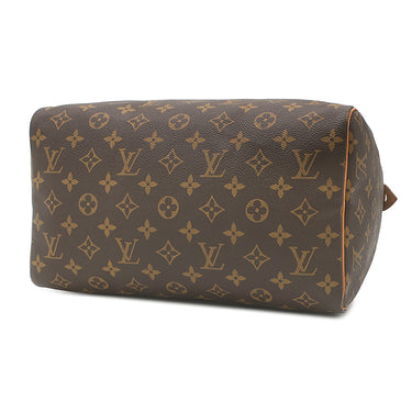ルイヴィトン LOUIS VUITTON スピーディ30 M41526 モノグラム モノグラムキャンバス ハンドバッグ ゴールド金具 茶 ボストン 鍵・パドロック欠品