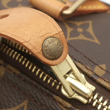 ルイヴィトン LOUIS VUITTON スピーディ30 M41526 モノグラム モノグラムキャンバス ハンドバッグ ゴールド金具 茶 ボストン 鍵・パドロック欠品