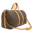 ルイヴィトン LOUIS VUITTON キーポル バンドリエール 45 M41418 モノグラム モノグラムキャンバス ボストンバッグ ゴールド金具 旅行 鍵・パドロック欠品