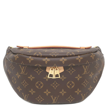 ルイヴィトン LOUIS VUITTON バムバッグ M43644 モノグラム モノグラムキャンバス ウエストバッグ ゴールド金具 茶 ボディバッグ