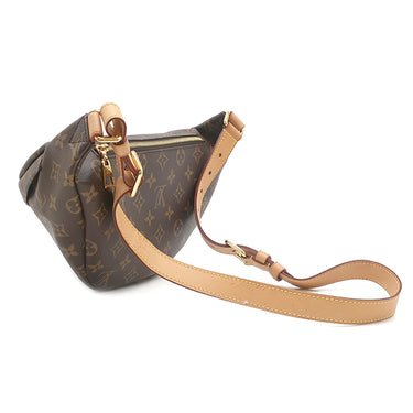 ルイヴィトン LOUIS VUITTON バムバッグ M43644 モノグラム モノグラムキャンバス ウエストバッグ ゴールド金具 茶 ボディバッグ