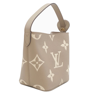 ルイヴィトン LOUIS VUITTON オール イン BB M13045 トープグレー×クレームホワイト モノグラムアンプラント バイカラーモノグラムアンプラント 2WAYバッグ ゴールド金具 未使用