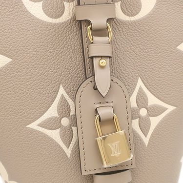 ルイヴィトン LOUIS VUITTON オール イン BB M13045 トープグレー×クレームホワイト モノグラムアンプラント バイカラーモノグラムアンプラント 2WAYバッグ ゴールド金具 未使用