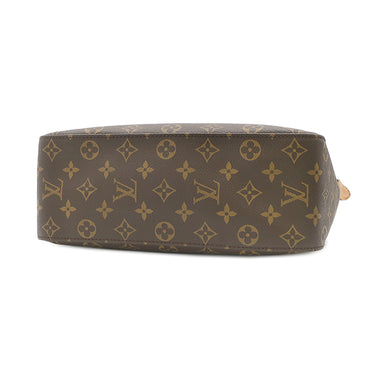 ルイヴィトン LOUIS VUITTON ルーピング GM M51145 モノグラム モノグラムキャンバス ショルダーバッグ ゴールド金具 茶 ワンハンドル