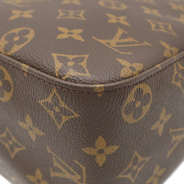 ルイヴィトン LOUIS VUITTON ルーピング GM M51145 モノグラム モノグラムキャンバス ショルダーバッグ ゴールド金具 茶 ワンハンドル