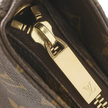 ルイヴィトン LOUIS VUITTON ルーピング GM M51145 モノグラム モノグラムキャンバス ショルダーバッグ ゴールド金具 茶 ワンハンドル