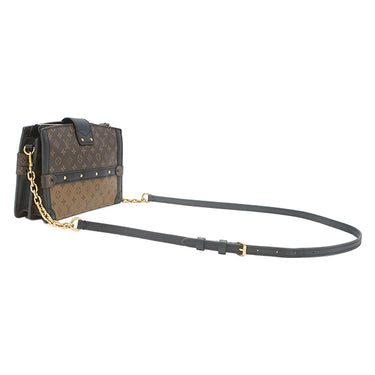 ルイヴィトン LOUIS VUITTON トランク クラッチ M43596 モノグラム×モノグラムリバース モノグラムキャンバス モノグラムリバースキャンバス 2WAYバッグ ゴールド金具 ショルダーバッグ