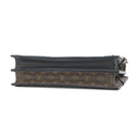 ルイヴィトン LOUIS VUITTON トランク クラッチ M43596 モノグラム×モノグラムリバース モノグラムキャンバス モノグラムリバースキャンバス 2WAYバッグ ゴールド金具 ショルダーバッグ