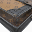 ルイヴィトン LOUIS VUITTON トランク クラッチ M43596 モノグラム×モノグラムリバース モノグラムキャンバス モノグラムリバースキャンバス 2WAYバッグ ゴールド金具 ショルダーバッグ