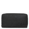 ルイヴィトン LOUIS VUITTON ジッピーウォレット M61857 ノワール エピレザー 長財布 シルバー金具 黒 小銭入れ ラウンドファスナー