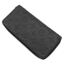 ルイヴィトン LOUIS VUITTON ジッピー ウォレット ホリゾンタル M80333 モノグラムシャドウ レザー モノグラムシャドウレザー 長財布 ブラック金具 黒 ラウンドファスナー