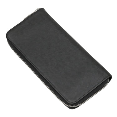ルイヴィトン LOUIS VUITTON ジッピーウォレット ヴェルティカル M32822 アルドワーズ タイガ 長財布 シルバー金具 黒 ラウンドジップ