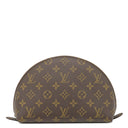 ルイヴィトン LOUIS VUITTON トゥルース ドゥミロンド M47520 モノグラム モノグラムキャンバス ポーチ ゴールド金具 茶 メイクポーチ