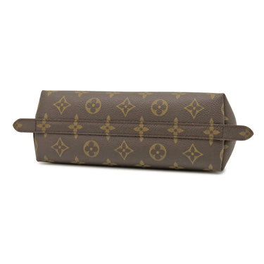 ルイヴィトン LOUIS VUITTON トゥルース ドゥミロンド M47520 モノグラム モノグラムキャンバス ポーチ ゴールド金具 茶 メイクポーチ
