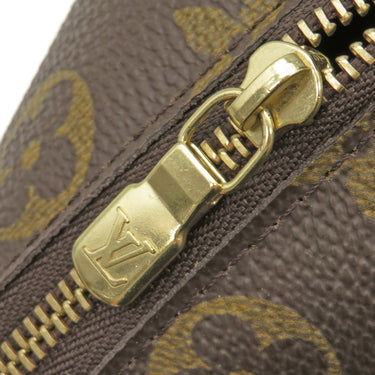 ルイヴィトン LOUIS VUITTON トゥルース ドゥミロンド M47520 モノグラム モノグラムキャンバス ポーチ ゴールド金具 茶 メイクポーチ