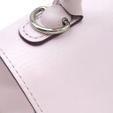 デルヴォー DELVAUX ブリヨン ミニ ロゴ バックル シルクラベンダー ボックスカーフ 2WAYバッグ シルバー金具 薄紫 ハンドバッグ ショルダー