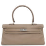 エルメス HERMES ショルダーケリー エトゥープ トゴ ショルダーバッグ シルバー金具 グレージュ