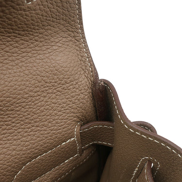 エルメス HERMES ショルダーケリー エトゥープ トゴ ショルダーバッグ シルバー金具 グレージュ