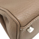 エルメス HERMES ショルダーケリー エトゥープ トゴ ショルダーバッグ シルバー金具 グレージュ