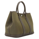 エルメス HERMES ガーデンパーティーTPM 30 ヴェールオリーブ×ヴェールロデン トワルオフィシエ ネゴンダ トートバッグ シルバー金具 新品 未使用 2026年製