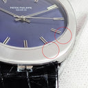 腕時計 パテックフィリップ PATEK PHILIPPE イリプス ヴィンテージ 3580A 自動巻き メンズ Jumbo UFO ユーフォー 青 紫 オーバル バー
