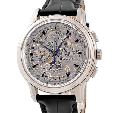 腕時計 ゼニス ZENITH アカデミー XXT カンティエーム パーペチュアル コンセプト 65.1260.4003/77.C611 自動巻き メンズ OH済 K18WG