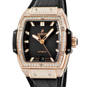 腕時計 ウブロ HUBLOT スピリット オブ ビッグバン キングゴールド パヴェ 665.OX.1180.LR.1604 自動巻き メンズ 新品同様 ダイヤ