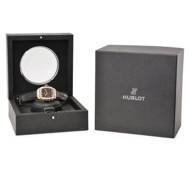 腕時計 ウブロ HUBLOT スピリット オブ ビッグバン キングゴールド パヴェ 665.OX.1180.LR.1604 自動巻き メンズ 新品同様 ダイヤ