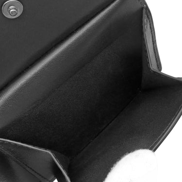 コーチ COACH コイン ウォレット シグネチャー レザー CX139 QB ブラック レザー 二つ折り財布 -