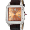 腕時計 カルティエ Cartier サントス デュモン XL WGSA0113 手巻き メンズ 新品同様 Pt950無垢 プラチナ コッパー スクエア 限定