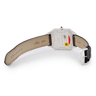 腕時計 カルティエ Cartier サントス デュモン XL WGSA0113 手巻き メンズ 新品同様 Pt950無垢 プラチナ コッパー スクエア 限定
