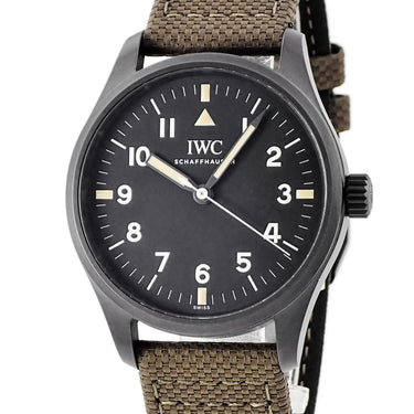 腕時計 IWC IWC パイロット ウォッチ マーク XVIII ホディンキー IW324801 自動巻き メンズ 未使用 セラタニウム コラボ 限定