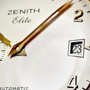 腕時計 ゼニス ZENITH クラス エリート 30.0125.680 自動巻き メンズ K18YG無垢 スモールセコンド デイト シースルーバック