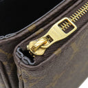 ルイヴィトン LOUIS VUITTON サック マルソー M46126 モノグラム×ノワール モノグラムキャンバス レザー ショルダーバッグ ゴールド金具 チェーンショルダー
