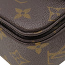 ルイヴィトン LOUIS VUITTON サック マルソー M46126 モノグラム×ノワール モノグラムキャンバス レザー ショルダーバッグ ゴールド金具 チェーンショルダー