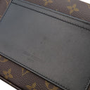ルイヴィトン LOUIS VUITTON サック マルソー M46126 モノグラム×ノワール モノグラムキャンバス レザー ショルダーバッグ ゴールド金具 チェーンショルダー