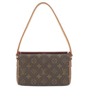 ルイヴィトン LOUIS VUITTON レシタル M51900 モノグラム モノグラムキャンバス ハンドバッグ ゴールド金具 茶 ワンショルダー