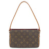 ルイヴィトン LOUIS VUITTON レシタル M51900 モノグラム モノグラムキャンバス ハンドバッグ ゴールド金具 茶 ワンショルダー