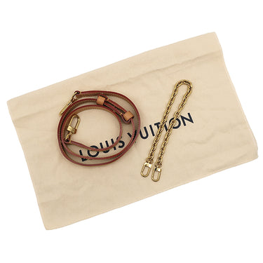 ルイヴィトン LOUIS VUITTON ループ M81098 モノグラム モノグラムキャンバス 2WAYバッグ ゴールド金具 茶 ハンドバッグ ショルダー ハーフムーン