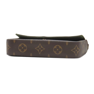 ルイヴィトン LOUIS VUITTON ミルティ ポシェット フェリシー M80091 モノグラム モノグラムキャンバス ショルダーバッグ ゴールド金具 カーキ クラッチ