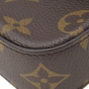 ルイヴィトン LOUIS VUITTON ミルティ ポシェット フェリシー M80091 モノグラム モノグラムキャンバス ショルダーバッグ ゴールド金具 カーキ クラッチ