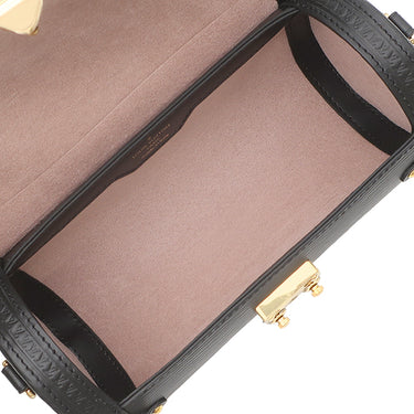 ルイヴィトン LOUIS VUITTON パピヨン トランクバッグ M58655 ノワール エピレザー 2WAYバッグ ゴールド金具 ハンドバッグ ショルダー チェーンショルダー