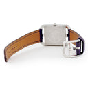 腕時計 エルメス HERMES ケープコッド PM CC1.230a クオーツ レディース 純正ダイヤ ホワイト シェル スクエア アラビア