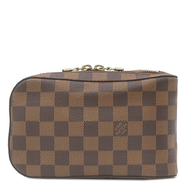 ルイヴィトン LOUIS VUITTON ジェロニモス N51994 ダミエエベヌ ダミエキャンバス ボディバッグ ゴールド金具 ウエストバッグ 旧型