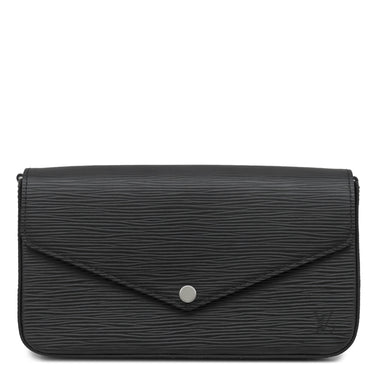 ルイヴィトン LOUIS VUITTON ポシェット フェリシー M62648 ノワール エピレザー チェーンウォレット シルバー金具 黒 チェーンショルダー