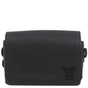 ルイヴィトン LOUIS VUITTON ファストライン ウェアラブル ウォレット M82085 ブラック レザー アエログラムレザー ショルダーバッグ ブラック金具 黒 アエログラム